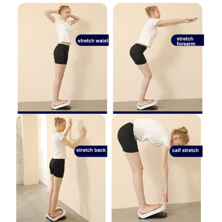 EMS foot massager mat used for standing stretching exercises