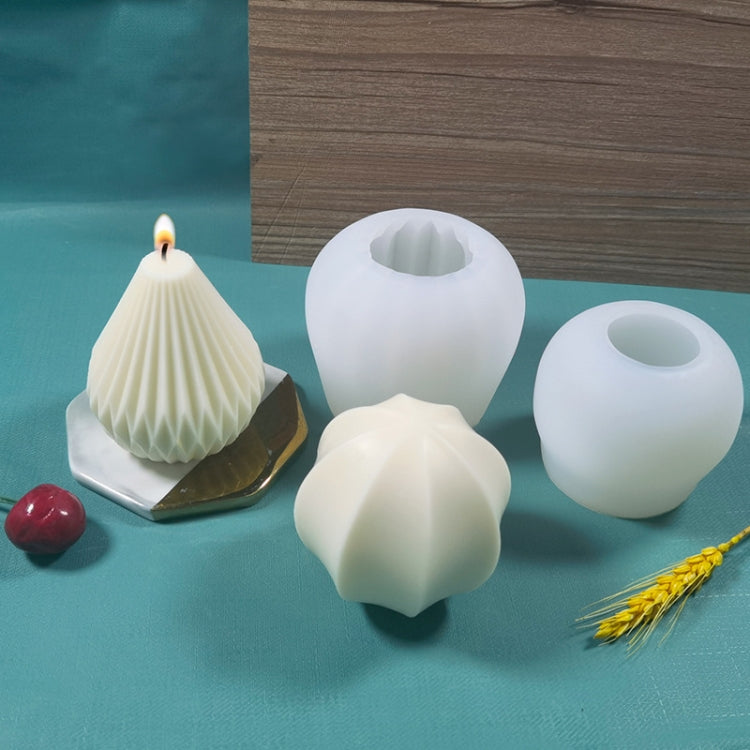 Scented Candle Silicone Mold DIY Handmade Soap Mold, Ball, Lantern, Sector, Pear Shaped, Bottle-shaped, Multi-star, Pentagram