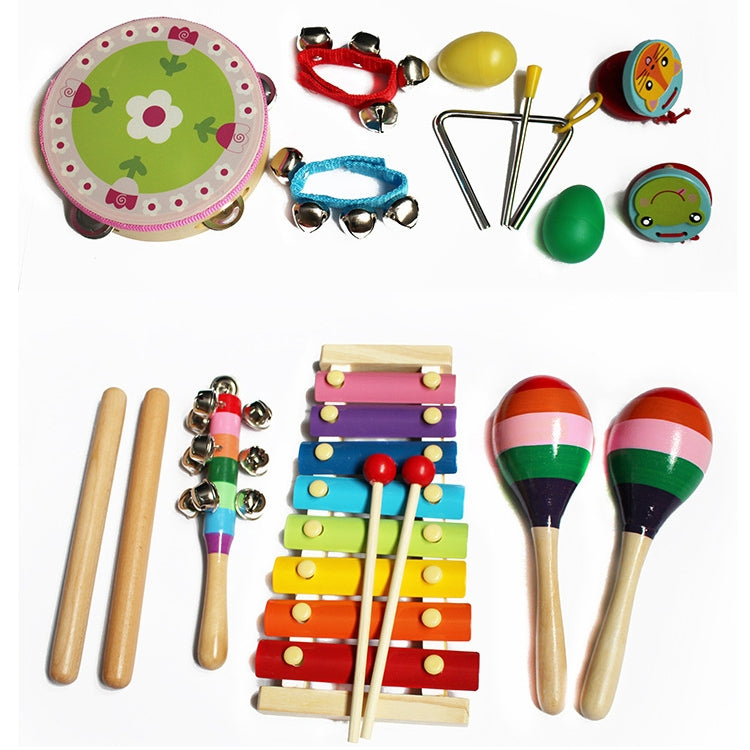 14PCS/Set Children Orff Percussion Playset