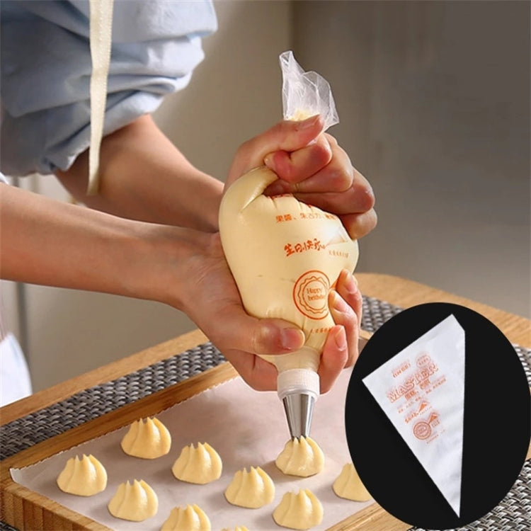 3 in 1 Thickened Disposable Cake Cream Piping Bag