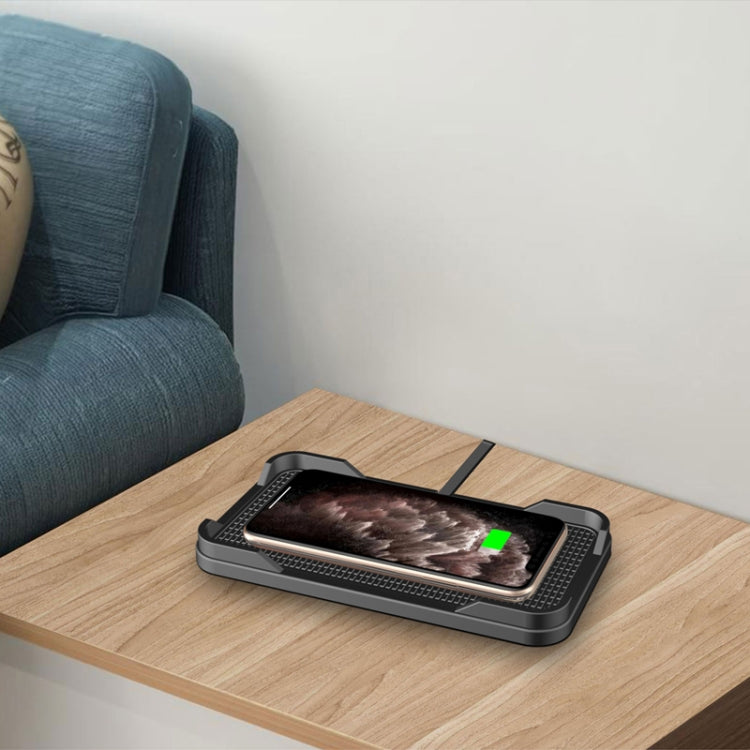 POLMXS C12 Car Anti-Slip Wireless Charger, C12