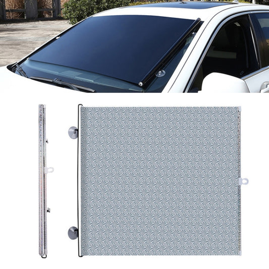 Suction Cup Car Shade Curtain Window Telescopic Roller Blind, Size: 50x125cm Silver Laser, 40x60cm Black Mesh, 50x125cm Silver Laser, 40x125cm Black Mesh, 45x125cm Silver Lyser, 40x60cm Silver Lyser, 40x125cm Silver Lyser, 45x125cm Black Mesh