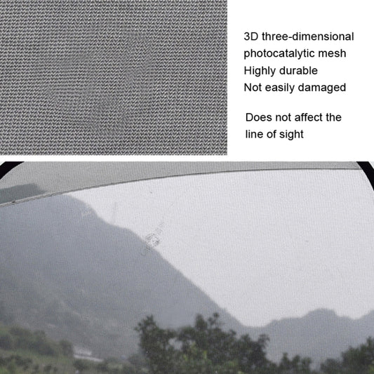 Non-Porous Suction Cup Car Mesh Sunshade, 5pcs/set