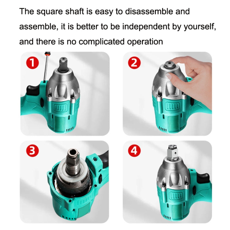 Square T -Shaft Electric Wrench Converter, Style: Dual Use, Dual Use, Single Use
