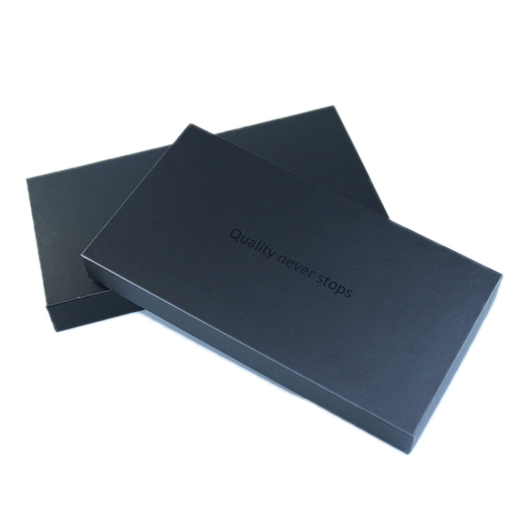 10 PCS Solid Color Phone Case/Tempered Film/Support Frame Box, All Black