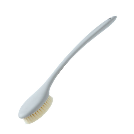 Long Handle Soft Hair Bathing Brush Nylon Hair Massage Brush, Soft Hair Pink, Soft Hair White, Soft Hair Grey, Soft Hair Blue