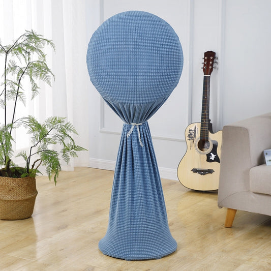 Round Elasticity Fan Dust Cover Household Use Fabric Fan Protective Cover, 110x45cm Blue, 110x45cm Gray, 110x45cm Pink, 110x45cm Green