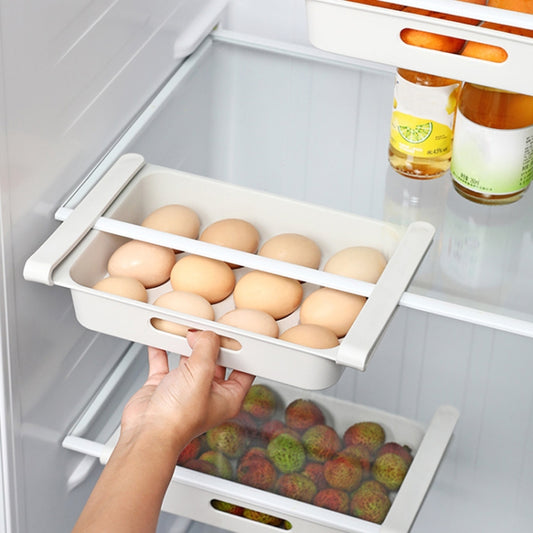Refrigerator Drawing Egg Fruit Vegetable Storage Box, Drawing
