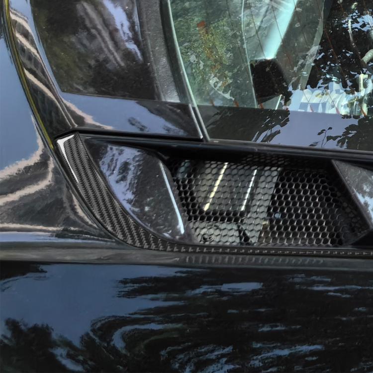 For Chevrolet Corvette C8 4pcs /Set Roof Engine Vent Sticker