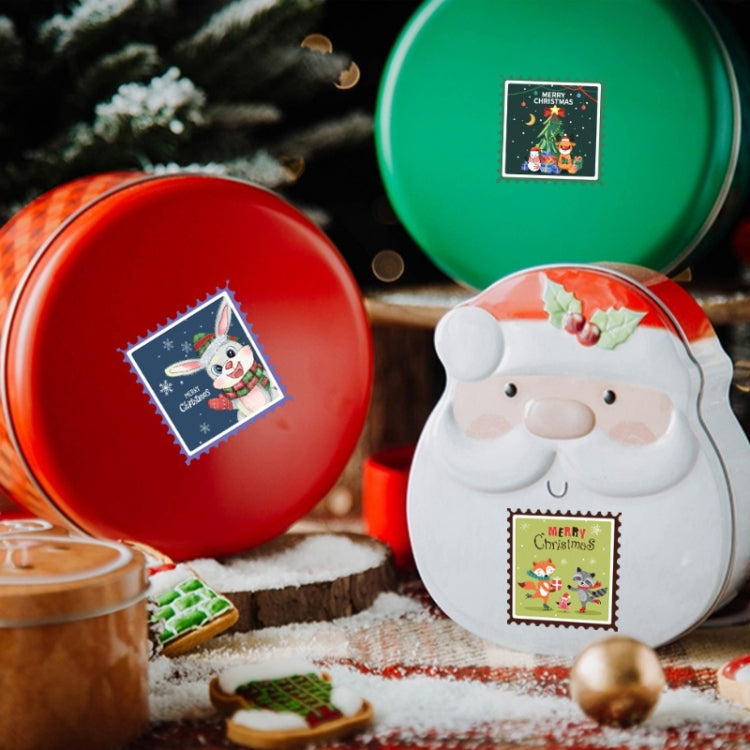 Christmas Sticker Decorative Gift Card Packaging Seal Sticker, K-211-R1