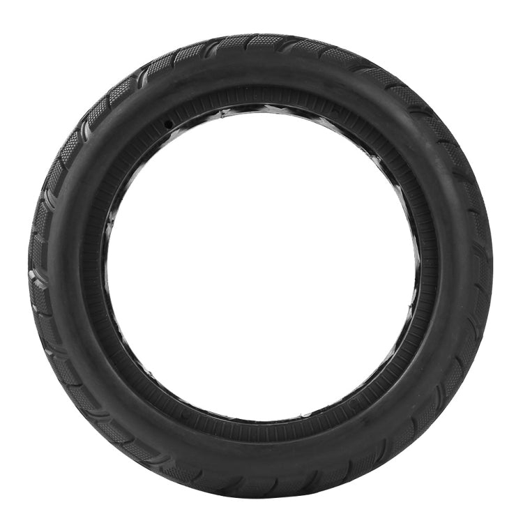 8.5-inch scooter tire, black rubber with continuous sidewall tread and inner holes