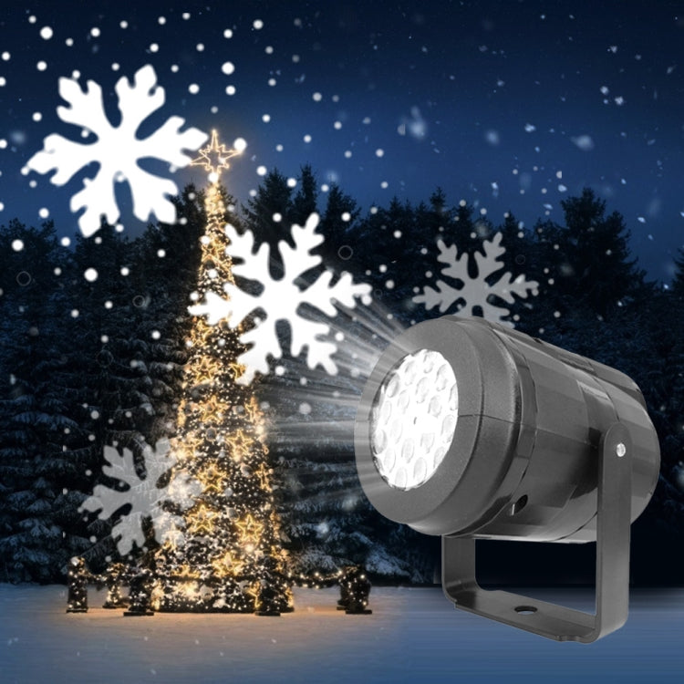 KD-1001 LED Rotatable Christmas Decoration Snowflake Projector Light, US Plug, EU Plug, UK Plug, AU Plug