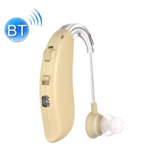 GM-301 Hearing Aid Rechargeable Sound Amplifier,Spec:, Bluetooth Model Skin Color, Bluetooth Model Blue, Without Bluetooth Blue, Without Bluetooth Skin Color, Without Bluetooth Black, With Charging Pod Blue+White, With Charging Pod Blue+Black
