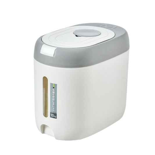 Kitchen Sealed Moisture Dust Proof Storage Rice Bucket, Red 10kg, Red 5kg, Gray 10kg, Gray 5kg, Blue 10kg, Blue 5kg, Green 10kg, Green 5kg