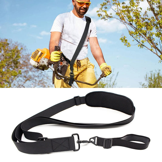 Household Lawn Mower Adjustable Fixed Straps, Black Metal Buckle, Silver Metal Buckle, Black Plastic Buckle
