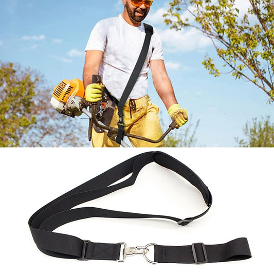 Household Lawn Mower Adjustable Fixed Straps, Black Metal Buckle, Silver Metal Buckle, Black Plastic Buckle