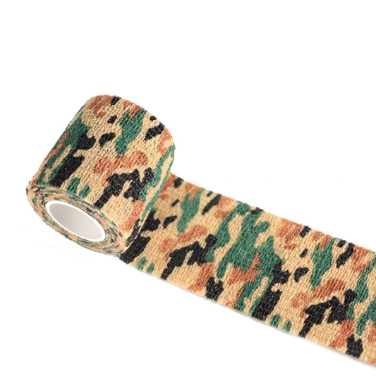 4.5m X 5cm Self-Adhesive Non-Woven Outdoor Camouflage Tape Bandage