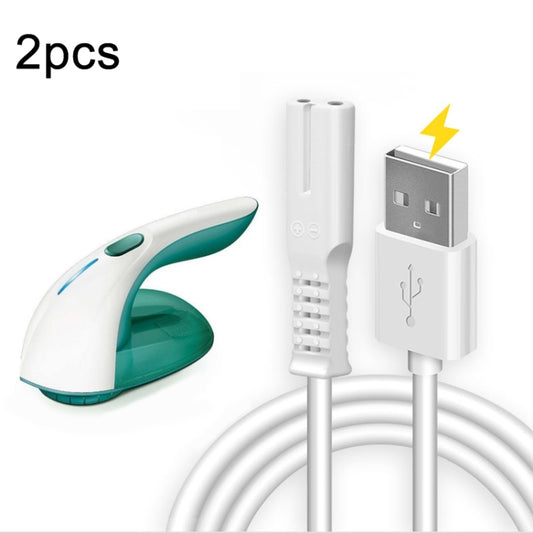 2pcs USB Charging Cable For Philips CONFU SUPOR Hair Ball Trimmer, 2pcs For Philips Hair Ball Trimmer