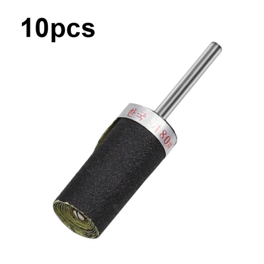 10pcs 3mm Handle Mirror Polishing Paper Stick, Mesh:, 180, 240, 320, 400, 600, 800, 1000, 1200, 1500, 2000