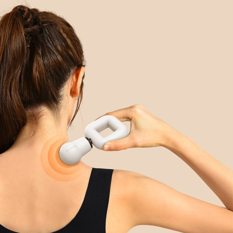 TS201 Square Muscle Relaxation Wireless Fascia Gun Mini Adjustable Portable Massager