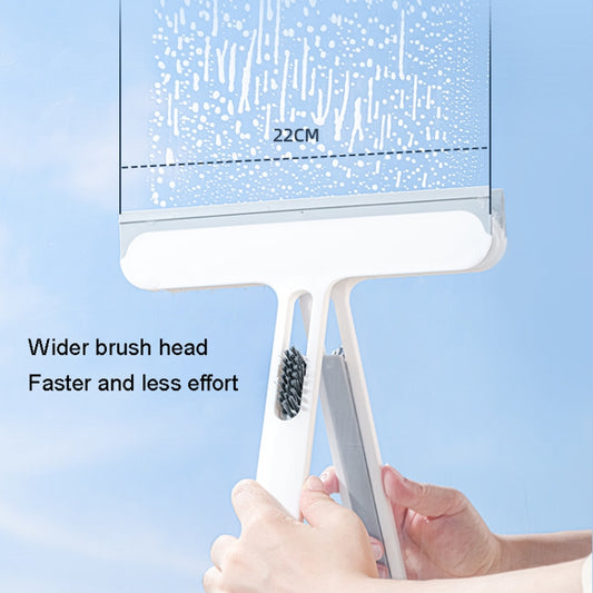 4 In 1 Glass Cleaning Water Wiper Mirror Scraper, 4 In 1
