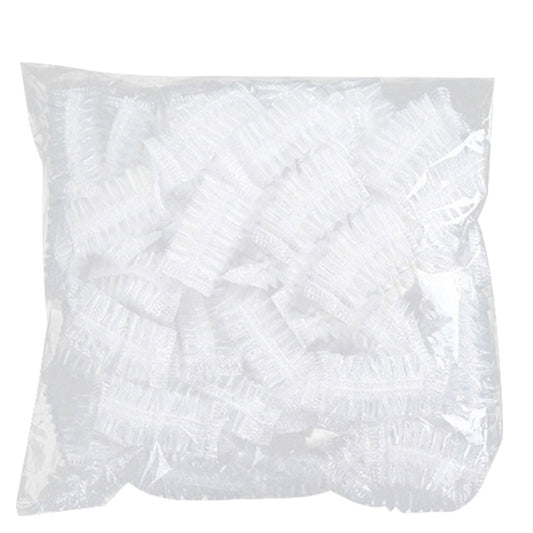 100pcs /Pack Ears Disposable Waterproof Earmuffs Hair Dyeing Bathing Beauty Waterproof Earmuffs, Earmuffs