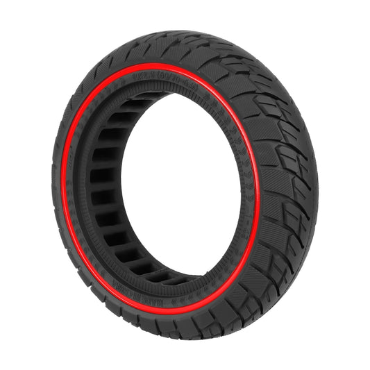 For Ninebot Max G30 10 X 2.5 Inch (60/70-6.5) Scooter Solid Rubber Tire, 10 X 2.5 Inch Red Line, 10 X 2.5 Inch Black