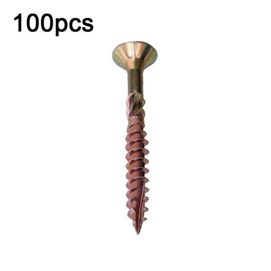 RUITOOL T25 100pcs Woodworking Screws Torx Self Tapping Screws, 5 x 80mm, 4.5 x 60mm, 4.5 x 45mm, 4.5 x 35mm