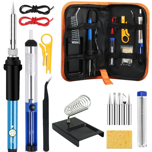 15 In 1 60W 806 Adjustable Temperature Internal Heat Soldering Iron Set, 220V UK Plug, 220V EU Plug, 110V US Plug, 220V AU Plug