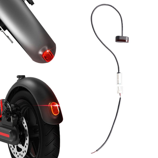 For Xiaomi M365 / PRO Rear Gear Tail Light+Buckle+Battery Connection Line, ail Light+Buckle+Battery Connection Line