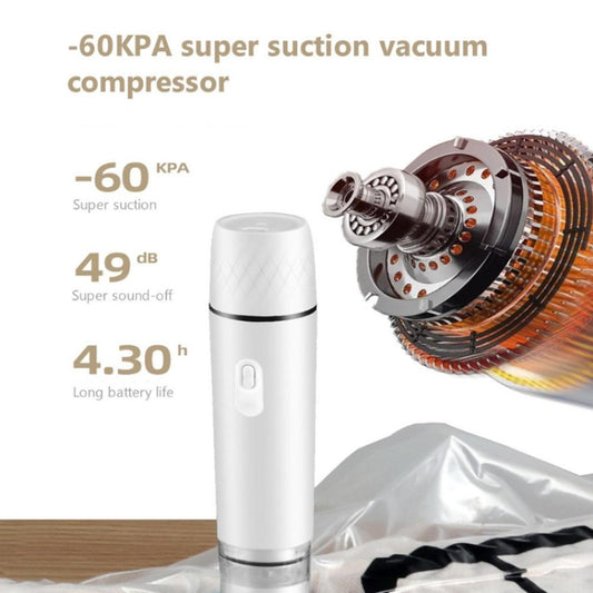 Handheld Vacuum Machine Rechargeable Food Preservation Compression Storage Machine