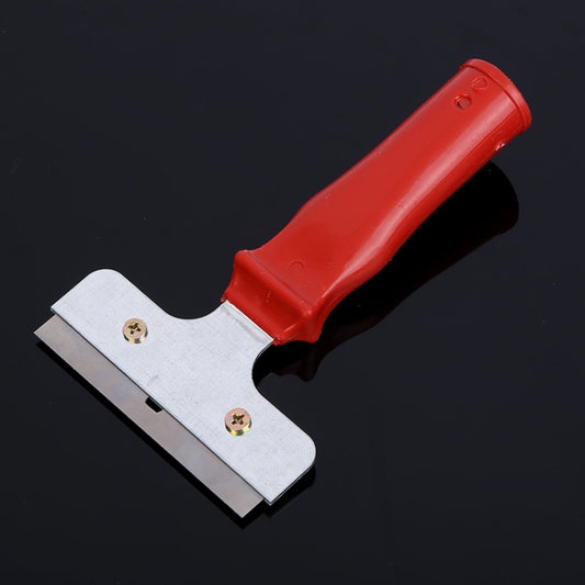 Iron Head Plastic Handle Scraper Cleaner for Glass Window Tile Floor Ice Wall Paint