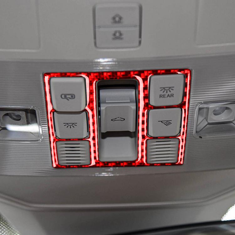For Volkswagen Sagitar 2019-2023 3pcs /Set Left-hand Drive Reading Light Button Sticker