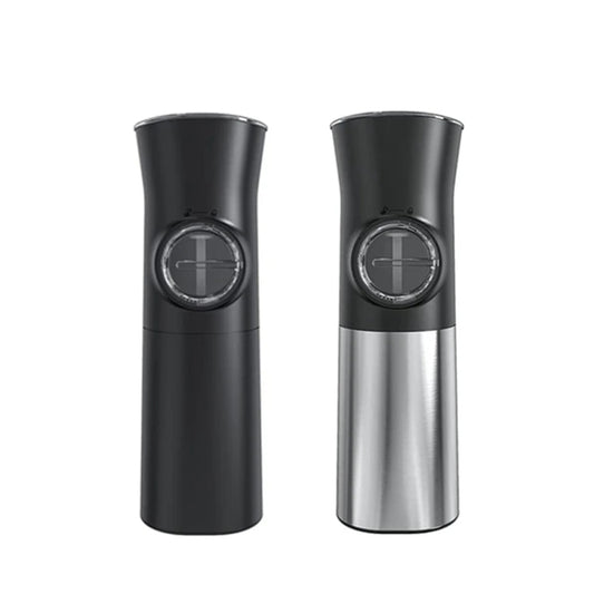 Gravity Induction Electric Salt And Pepper Grinder Adjustable Coarseness with LED Light