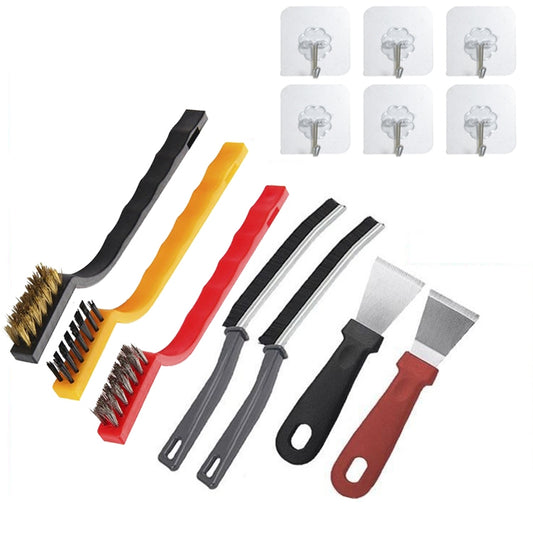 Multifunctional Kitchen Stove Cleaning Brush Set Range Hood Sink Gap Brush, 13pcs /Set, 8pcs /Set, 5pcs /Set