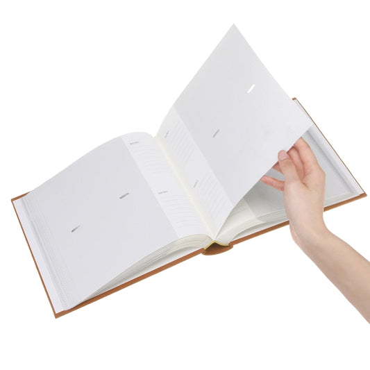 N55078 7 inch 50 Pages for 200 PCS Photos Velvet Face Album Insert Type Album Storage Book