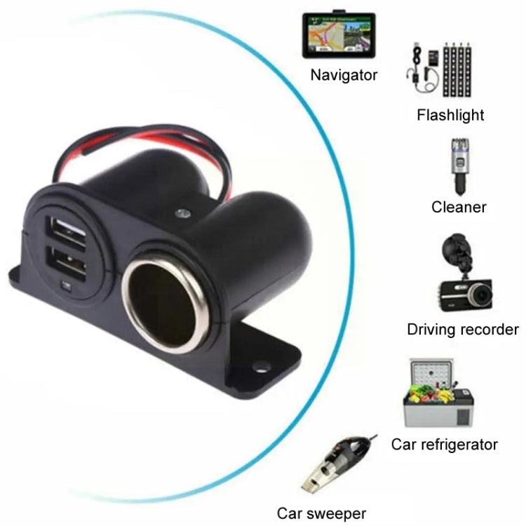 Car Charger Dual USB 3.1A/3100mA Modified With Cigarette Lighter