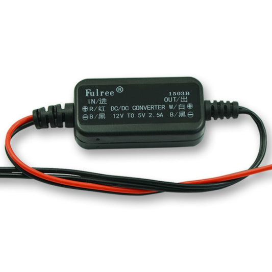 Vehicle Power Supply DC Ultra Thin Step-Down Power Converter, Fulree 12V To 3.3V 2.5A, Fulree 12V To 4.2V 2.5A, Fulree 12V To 5V 2.5A, Fulree 12V To 6V 2.5A, Fulree 12V To 7.5V 2.5A, Fulree 12V To 9V 1A
