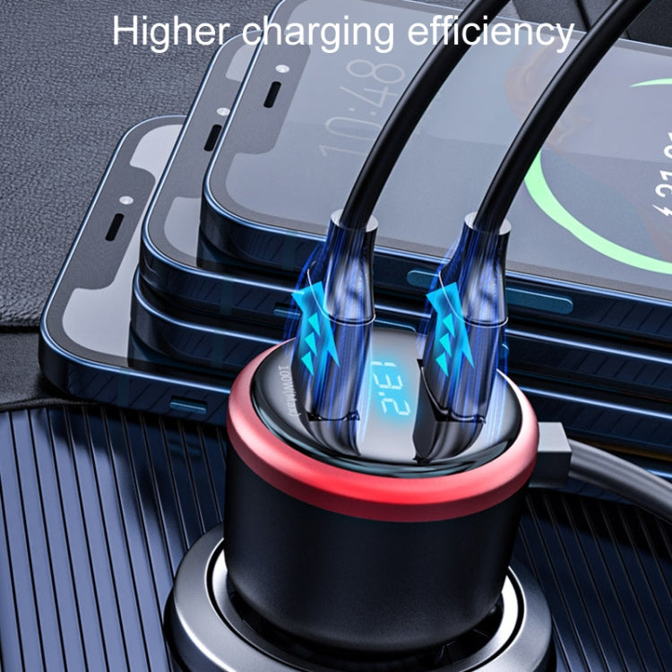 Vehicle Mini Fast Charging Charger Car One To Three Cigarette Lighter, Regular Version, Standard Version, Upgrade Version, Premium Version, Flagship Version, Extreme Version