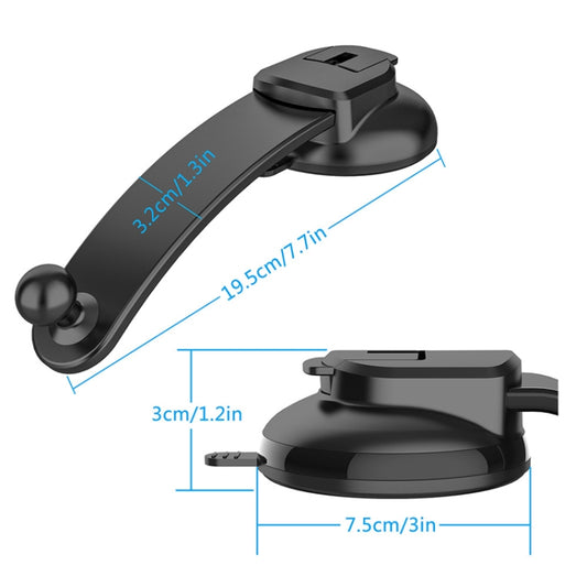 For IPad Universal Car Tablet Holder Suction Cup Car Navigation Cell Phone Holder, CP-P20