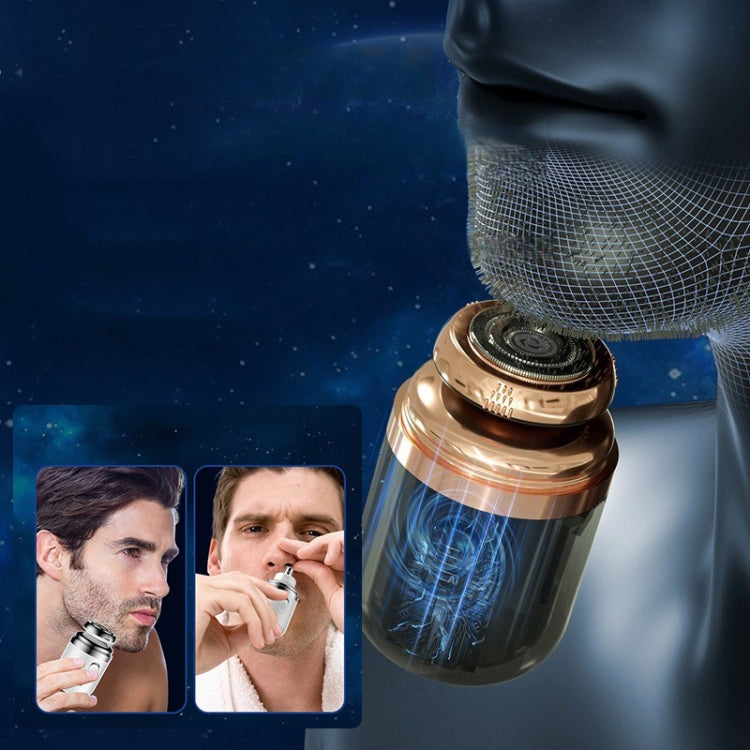 TY-500 2 in 1 Mini Portable Rechargeable Electric Shaver Shaving Razor