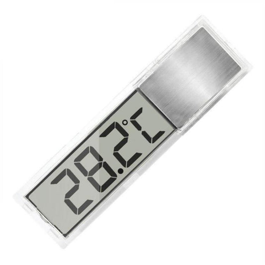 LK-50 Digital Wireless Aquarium Thermometer External LCD Transparent Electronic Water Temperature Meter