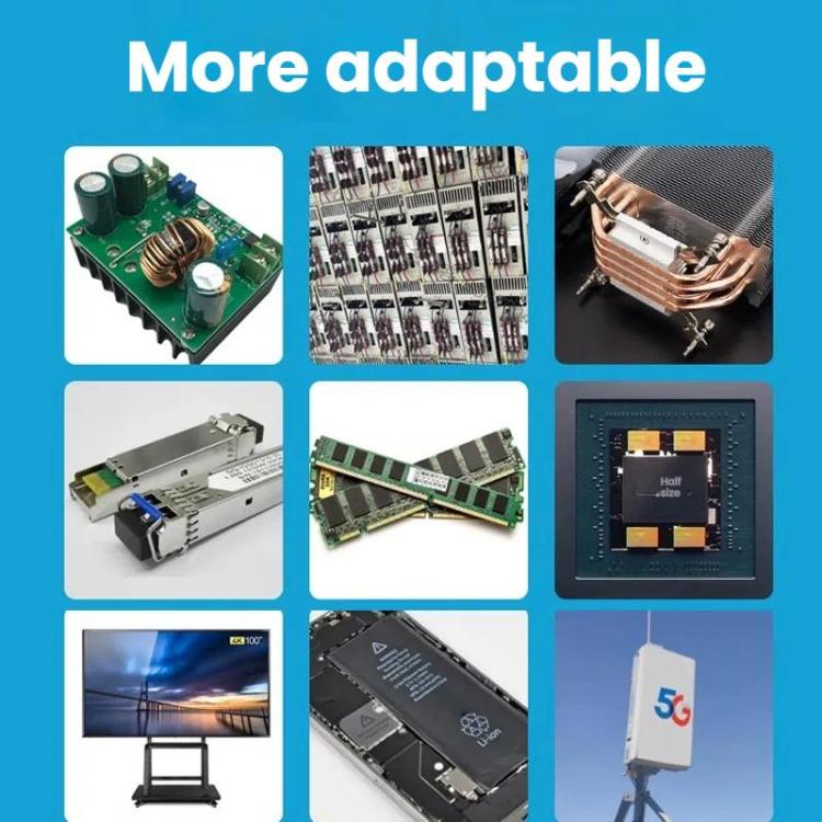 Thermal grease compatibility with electronic circuit boards and modules