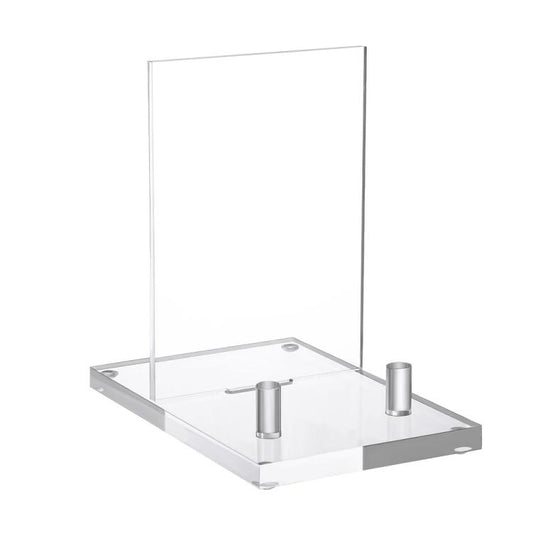 Acrylic Book Picture Frame Plate Stand