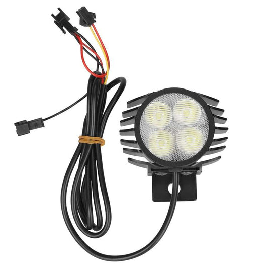 Scooter Horn Headlight 2 In 1 High Brightness LED Headlight, For Kugoo Kirin M4 / M4 Pro