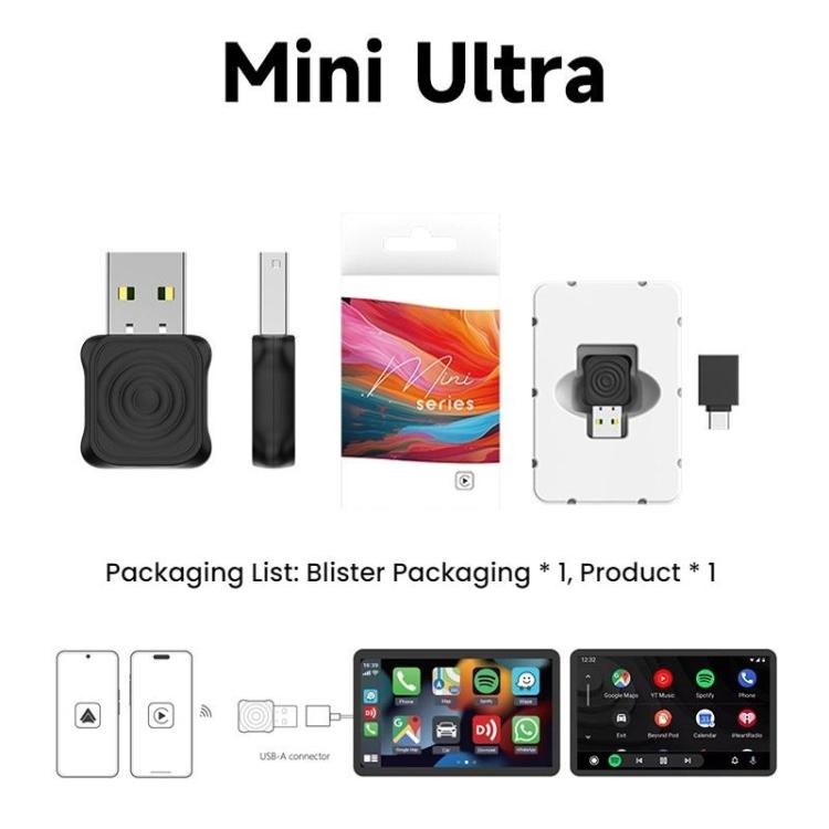 Carlinkit Original Car Wired To Wireless Carplay/Android Auto Internet Box