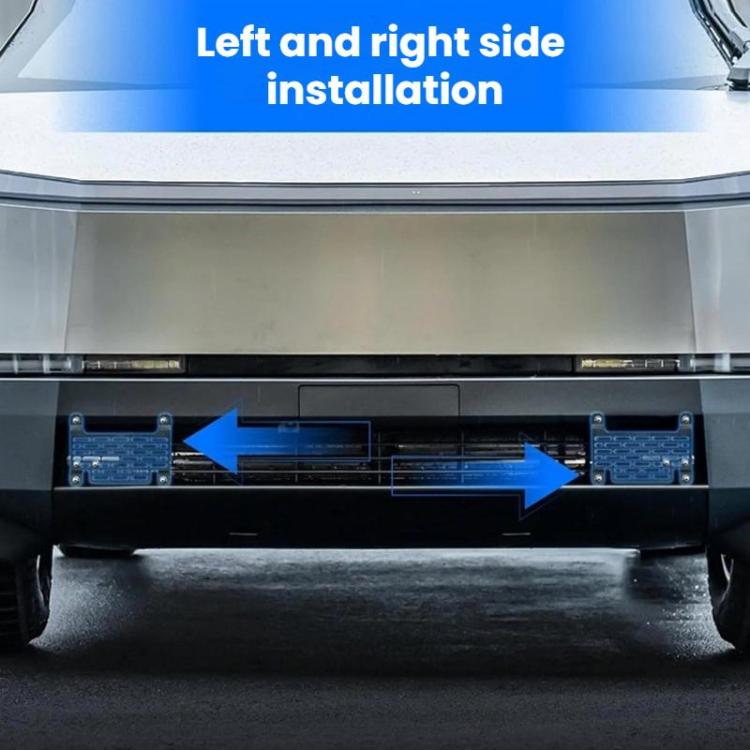 For Tesla Cybertruck Quick-Release Punch-Free US License Plate Frame