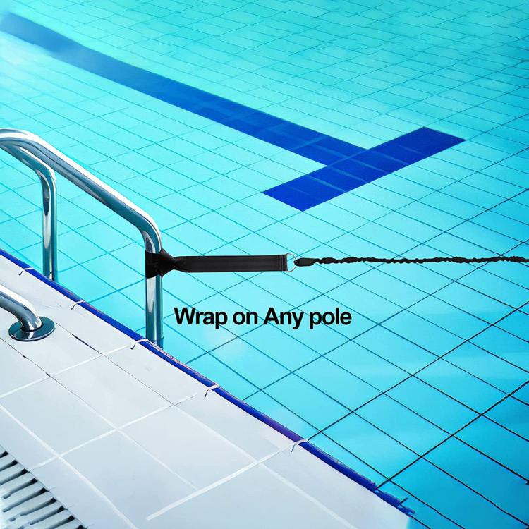 Swimming Strength Block Training Belt and Elastic Cord Set