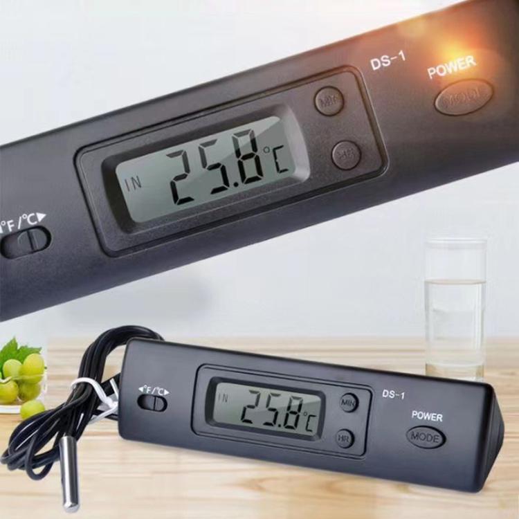 Mini Embedded Waterproof Large Screen Electronic Digital Display Thermometer