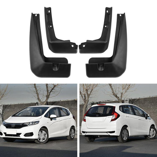 For Homda Fit Jazz 2018-2020 4pcs Car Soft Mud Flaps, For Homda Fit Jazz 2018-2020